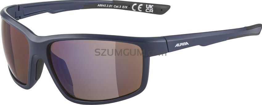 Okulary Alpina DEFEY - Miracle blue, szkło blue mirror Cat.3