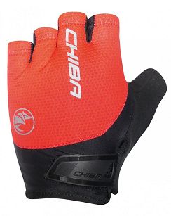 CHIBA rękawiczki rowerowe GEL AIR -  czerwone