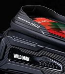 Wodoodporna torebka na telefon na górę ramy - Wild Man M M30 czarna - 2