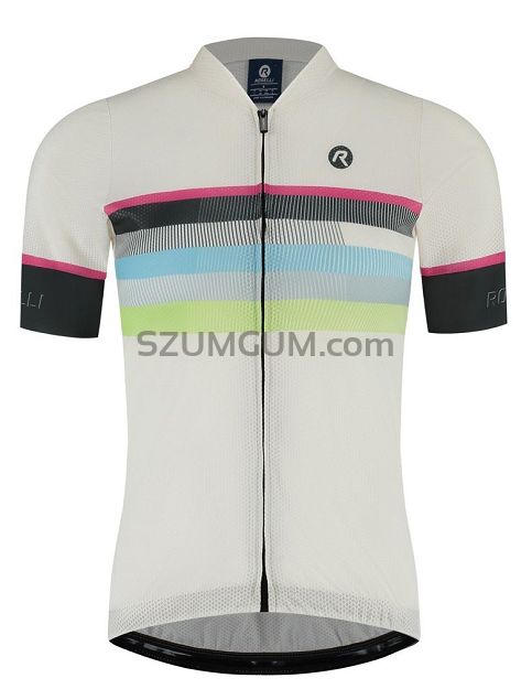 Damska koszulka kolarska Rogelli IMPRESS II - piaskowa