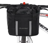 Materiałowy kosz na kierownicę Wozinsky WKR-MK - 24 L - 2