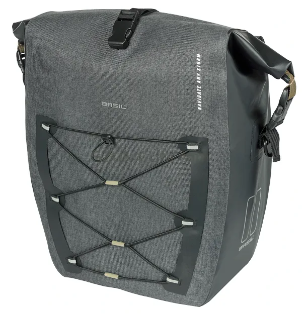 Sakwa Basil Navigator Storm L – 25–31 L - Single Bag MIK Hooks - black