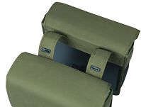Troby boczne Basil GO - double bicycle bag / 32L / dark green - 6