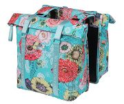 Sakwa, torba Basil BLOOM FIELD DOUBLE BAG, 28-35L, mocowanie na paski lub MIK system - sky blue - 2