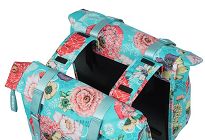Sakwa, torba Basil BLOOM FIELD DOUBLE BAG, 28-35L, mocowanie na paski lub MIK system - sky blue - 5