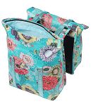 Sakwa, torba Basil BLOOM FIELD DOUBLE BAG, 28-35L, mocowanie na paski lub MIK system - sky blue - 4