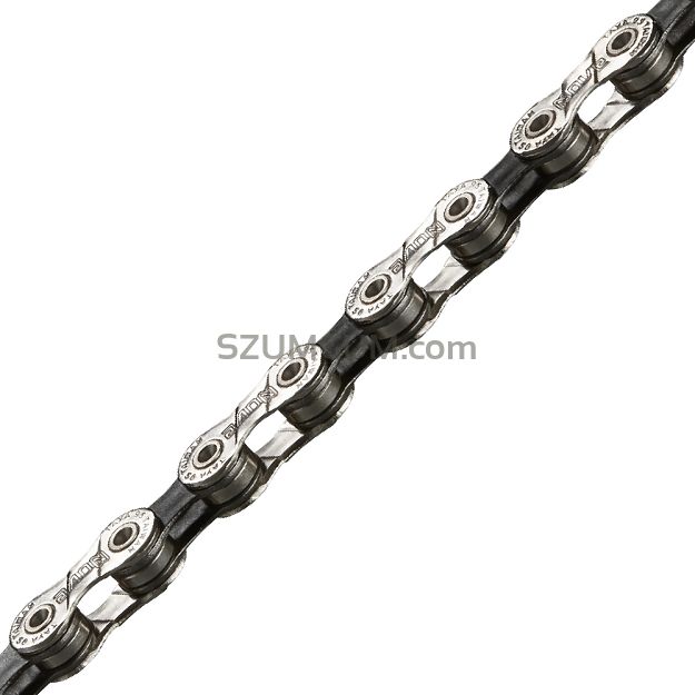 Profesjonalny łańcuch rowerowy TAYA 9-speed, NOVE91 DHT, silver-black