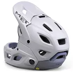 Kask z odpinaną szczęką MET Parachute MCR MIPS - lilac matt - 4