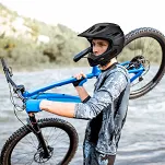 Kask rowerowy fullface Wozinsky HT-009C z odpinanym daszkiem i sczęką - 57-62 cm - czarny - 14