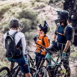 Plecak rowerowy hydracyjny z protektorem - Thule Rail Pro, szary obsidian - 5