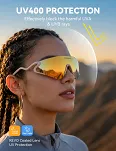 Okulary z fotochromem Rockbros SP382 - białe - 11