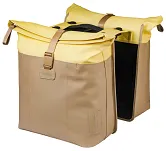 Torba miejska Basil Vive - Double Pannier Bag MIK - 28-35L - sand/yellow - 2