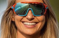Okulary TIFOSI SLEDGE CLARION crystal orange (3szkła Clarion Blue, AC Red, Clear) - 7