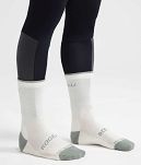 Ciepłe zimowe skarpetki z owczej wełny Rogelli Merino WOOL, 2-pack - Green/Taupe - 5