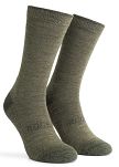 Ciepłe zimowe skarpetki z owczej wełny Rogelli Merino WOOL, 2-pack - Green/Taupe - 2
