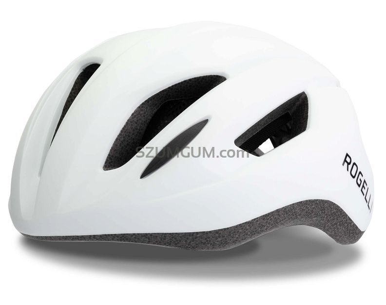 Ultralekki kask rowerowy Rogelli CUORA z matową powierzchnią biały