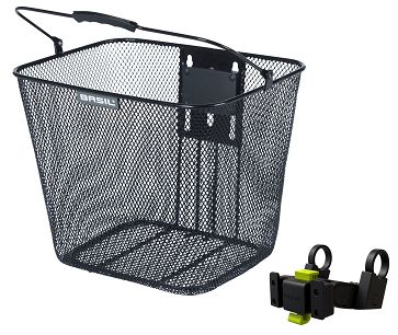 Kosz na kierownicę Basil Bilbao KF + uchwyt KF