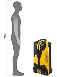 Torba podróżna, ekspedycyjna na kółkach i plecak w jednym - Ortlieb Duffle RS 140L - Sun-Yellow-Black - 11