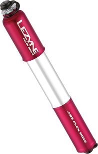 Pompka ręczna LEZYNE Alloy Drive HV 90psi/6.2bar - czerwona