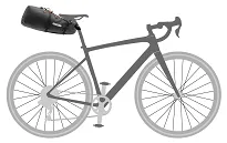 Torba podsiodłowa Ortlieb bike packing Seat-Pack QR 13 L - black matt - 9