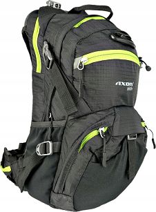 Plecak sportowy Axon Aktiv 15L czarny - stelaż z siateczką