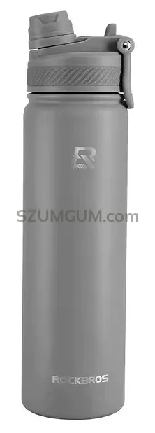Butelka - bidon termiczny Rockbros 650ml / 21oz - szara