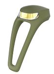 Lampka rowerowa Knog Frog V3 przednia, zielona - 3