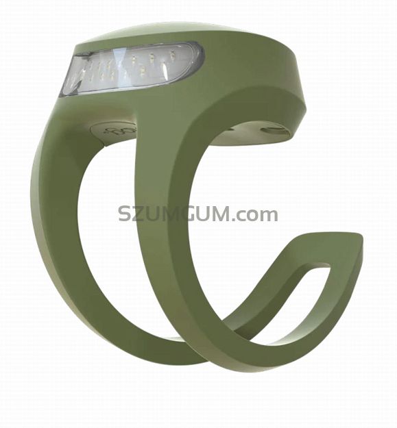Lampka rowerowa Knog Frog V3 przednia, zielona