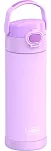 Thermos FUNtainer 470 ml - Termos dla dzieci z nakrętką nawadniającą - neonowo fioletowy - 4