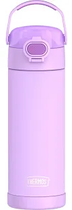 Thermos FUNtainer 470 ml - Termos dla dzieci z nakrętką nawadniającą - neonowo fioletowy