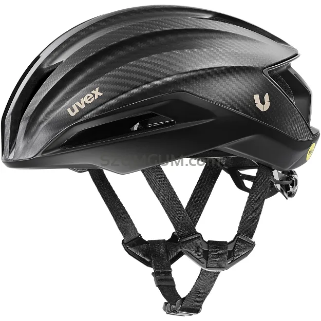 Kask UVEX Ultimate Surge Aero Carbon Mips - all black matt