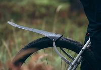 Błotnik tylny Ass Savers Win Wing Gravel Black Dots