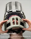 Kask z odpinaną szczęką MET Parachute MCR 2 MIPS - black matt - 9