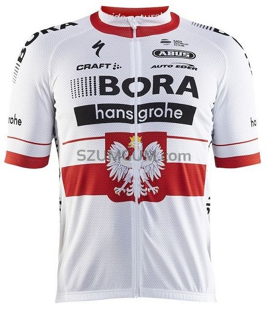 _ Koszulka rowerowa męska CRAFT Bora-hansgrohe Replica - mistrz