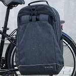 Wozinsky WBB33BK - torba rowerowa na bagażnik plecak rowerowy 2w1 - 30l czarna - 16