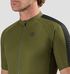 Klasyczna koszulka na rower Rogelli EXPLORE, khaki - 5