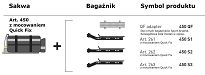 Sakwa Sport Arsenal LRC 450 QF z bagażnikiem Quick Fix  S1,S2,S3 - 13