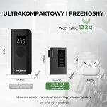 Mini pompka elektryczna Rockbros AS240 PRO - 120 PSI - 2