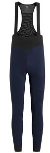 Bezszwowe spodnie kolarskie Rogelli SIGNATURE z oddychającym tyłem i żelową wkładką, niebieskie