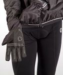 Cienkie zimowe rękawiczki softshell  Rogelli ANGOON, czarne - 2