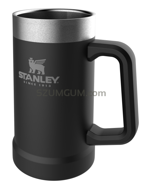 Kufel stalowy izolowany próżniowo Stanley Adventure  0,7 L - Czarny