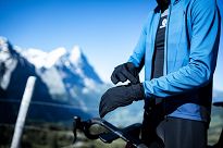 Lekkie zimowe rękawiczki rowerowe Rogelli CORE z żelowymi poduszeczkami, czarne - 7