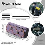 Torebka na kierownicę Rockbros W012 - 2,2L purple - 6