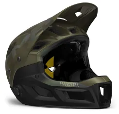 Kask z odpinaną szczęką MET Parachute MCR MIPS - kiwi iridescent matt