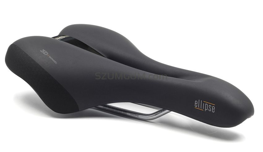Siodło SELLEROYAL PREMIUM MODERATE ELLIPSE unisex 60st -  z dziurą + elastomer