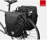 Sakwa rowerowa na bagażnik Roswheel  Sahoo Dry 20L -1 sztuka czarna