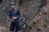 Koszulka MTB z długim rękawem Rogelli ADVNTR Core, szara - 6