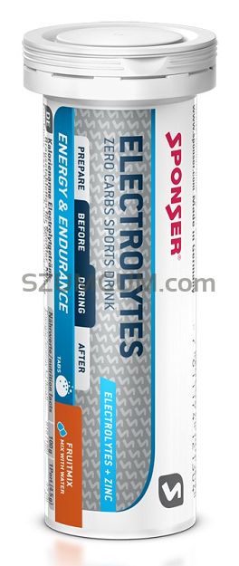 Elektrolity SPONSER ELECTROLYTES TABS Red Orange tabletki (pudełko 10 tabletek)