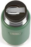 Termos na jedzenie z składaną łyżką i kubkiem Thermos ICON 710 ml - zielony - 3