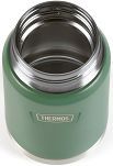 Termos na jedzenie z składaną łyżką i kubkiem Thermos ICON 710 ml - zielony - 4